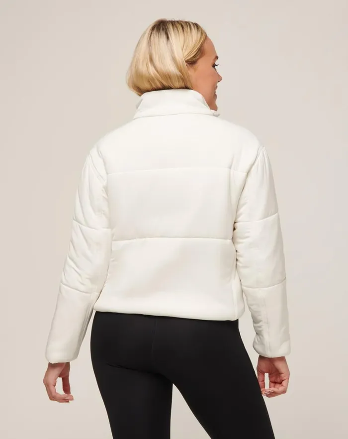 Women Jackets TravisMathew MONT BLANC PUFFER Cloud Dancer