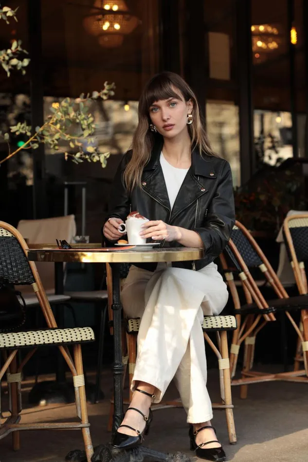 Women JANIKA Cropped Leather Biker Jacket Black LAMARQUE Leather Jackets Women JANIKA Cropped Leather Biker Jacket Black LAMARQUE Leather Jackets