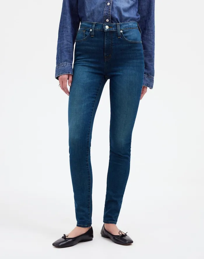 Women Jeans Madewell 10034 HighRise Skinny Jeans Alabara Wash