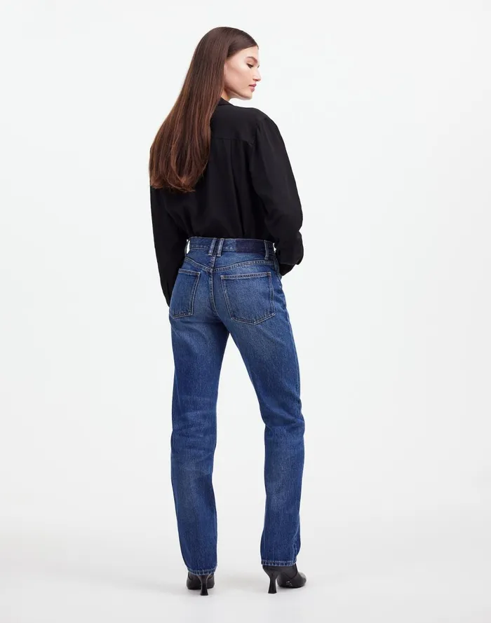 Women Jeans Madewell Alexa Chung For Madewell HighRise Straight Jean In Allendale Wash Allendale Wash