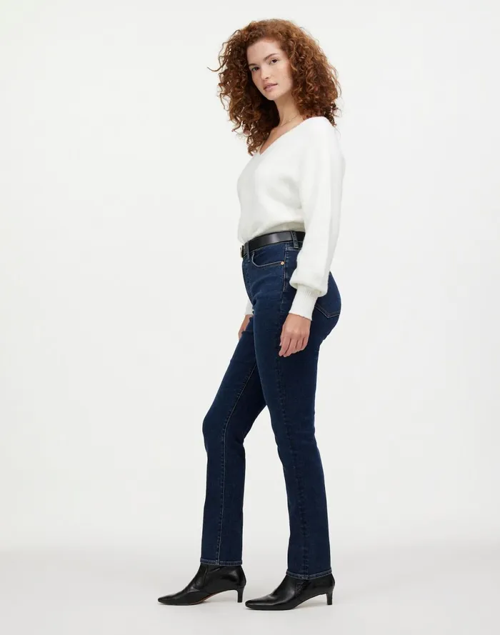 Women Jeans Madewell The Curvy Perfect Vintage Jean In Larkspur Wash Larkspur