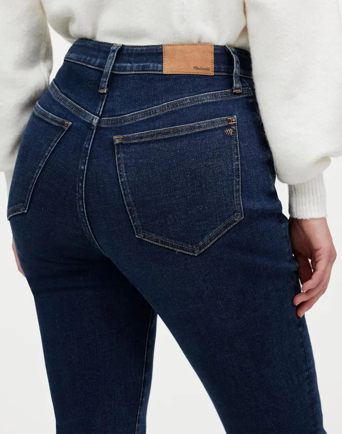 Women Jeans Madewell The Curvy Perfect Vintage Jean In Larkspur Wash Larkspur