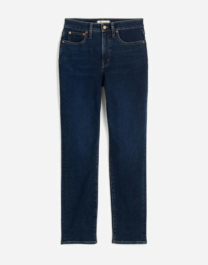Women Jeans Madewell The Curvy Perfect Vintage Jean In Larkspur Wash Larkspur