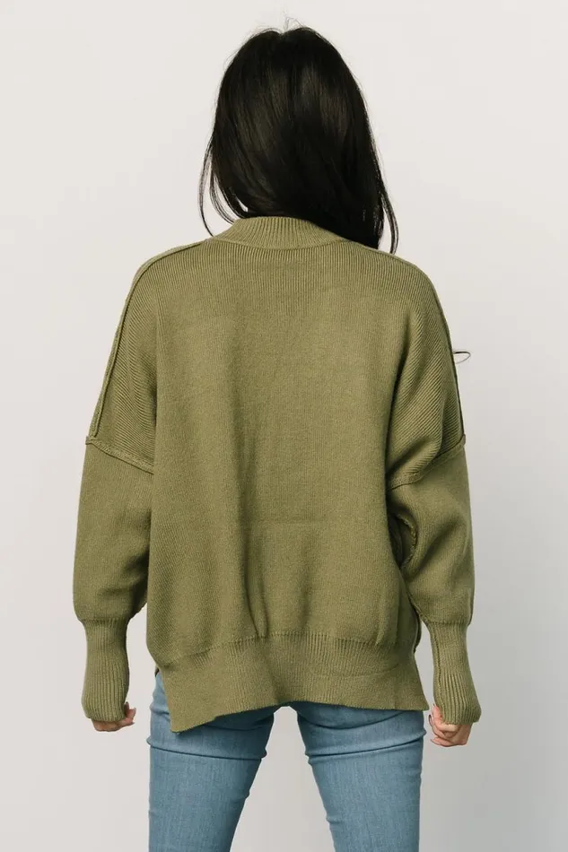 Women Jeremiah Knit Sweater Olive Baltic Born Sweaters