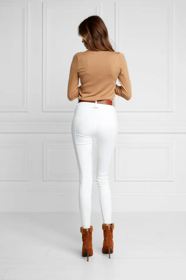 Women Jodhpur Jean Optic White Holland Cooper Jeans Women Jodhpur Jean Optic White Holland Cooper Jeans