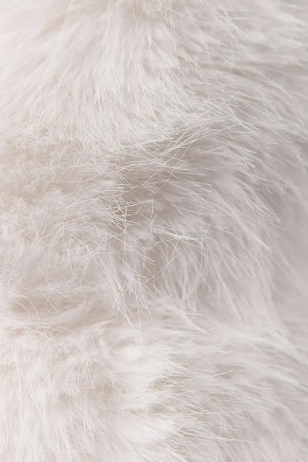 Women Kayley Faux Fur Bucket Hat Ivory LAMARQUE Hats Women Kayley Faux Fur Bucket Hat Ivory LAMARQUE Hats