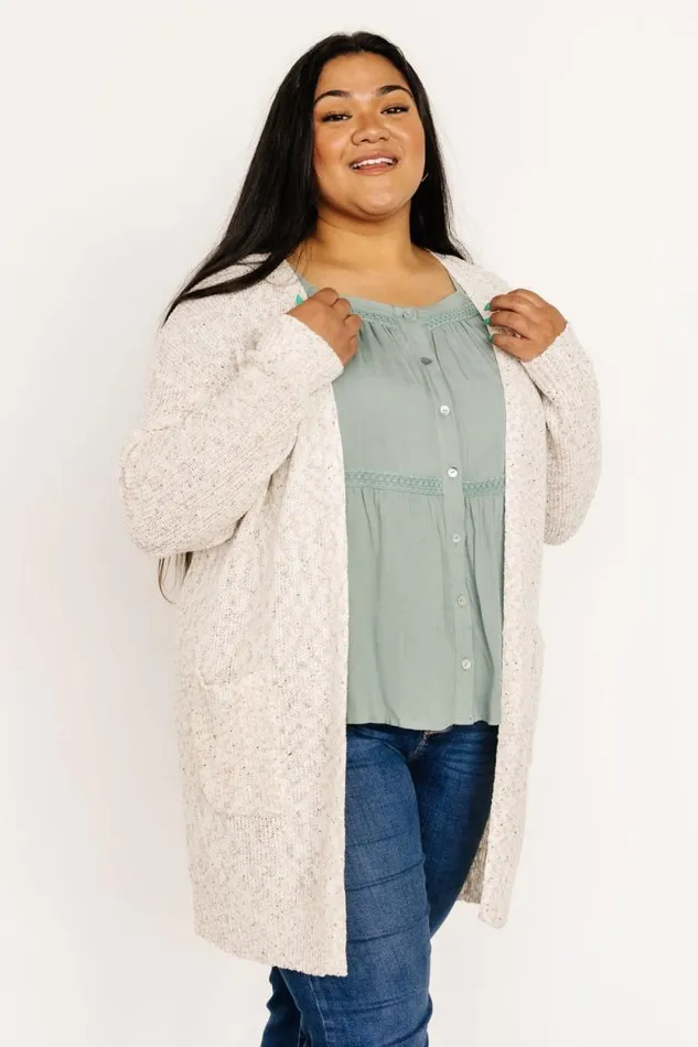 Women Kenny Knit Cardigan Off White Multi Baltic Born Cardigans