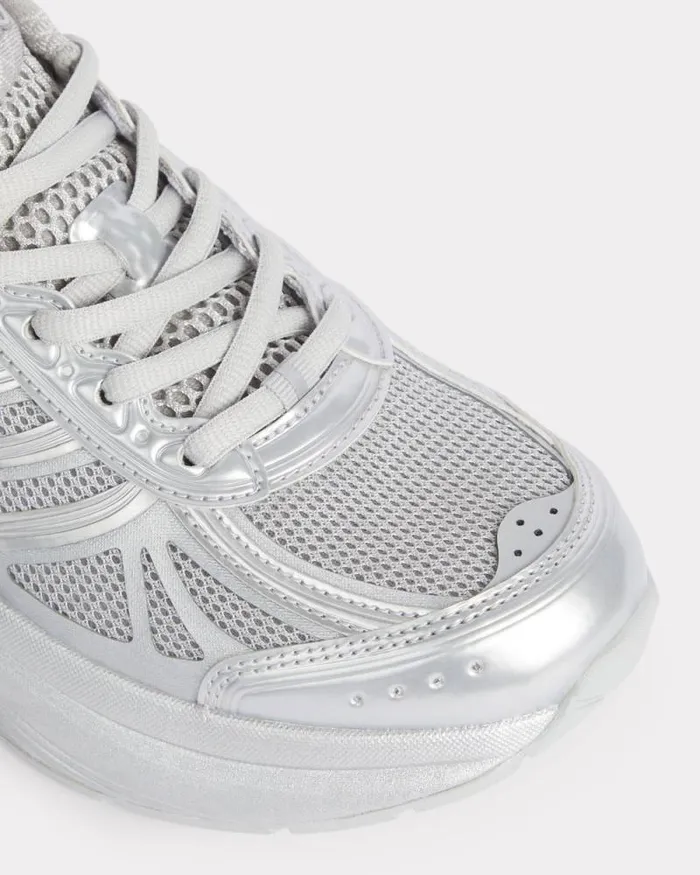 Women KENZOPace Sneakers For Women Silver Kenzo Sneakers