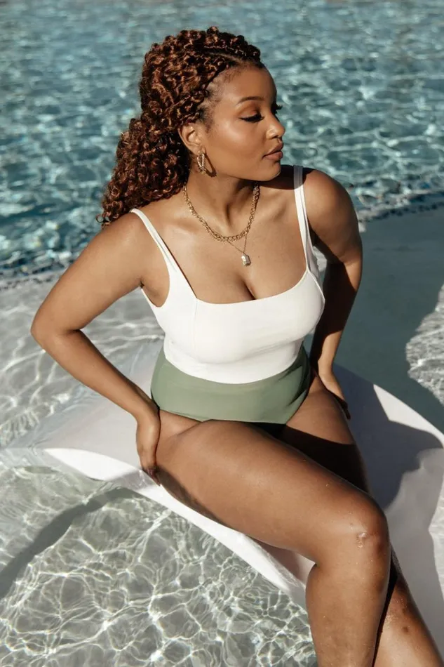 Women Kingston Color Block One Piece Olive Baltic Born One Piece