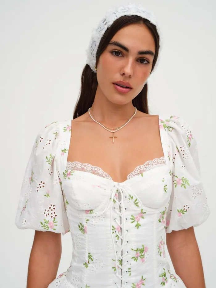 Women Kinsley Mini Dress White For Love and Lemons Dresses Women Kinsley Mini Dress White For Love and Lemons Dresses