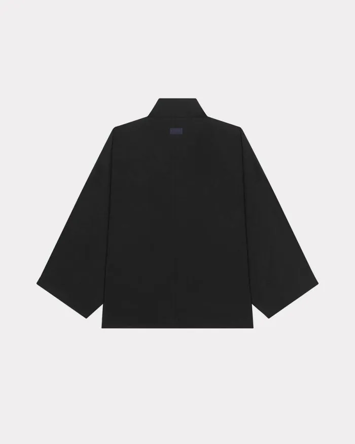 Women Light Kimono Jacket Black Kenzo Kimonos