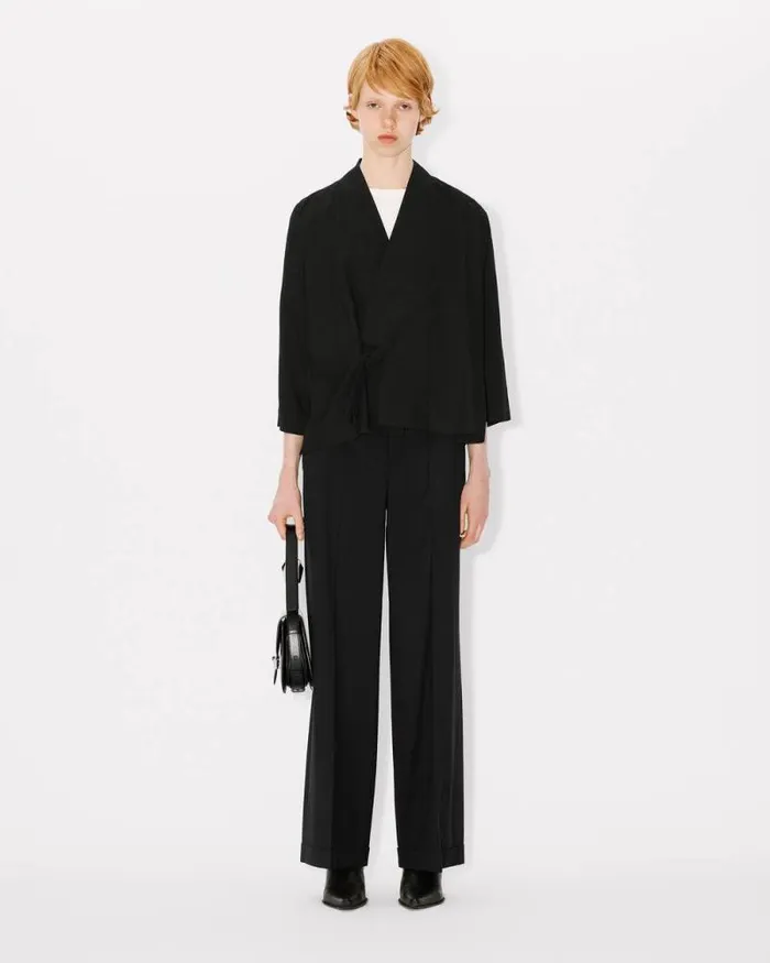 Women Light Kimono Jacket Black Kenzo Kimonos