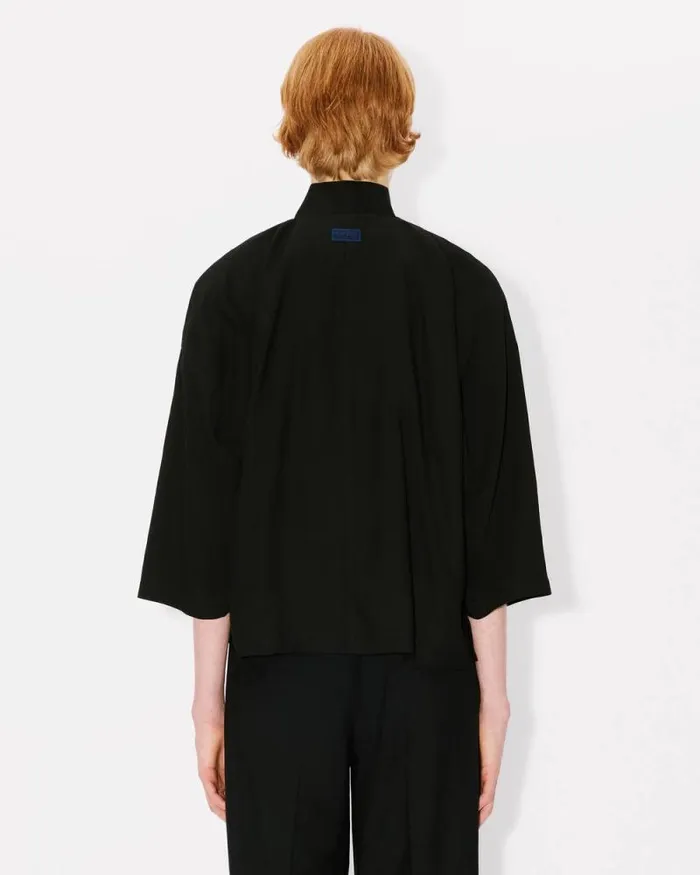 Women Light Kimono Jacket Black Kenzo Kimonos