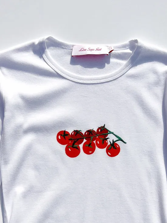 Women Lisa Says Gah Dana Long Sleeve Tee Pomodoro Tops