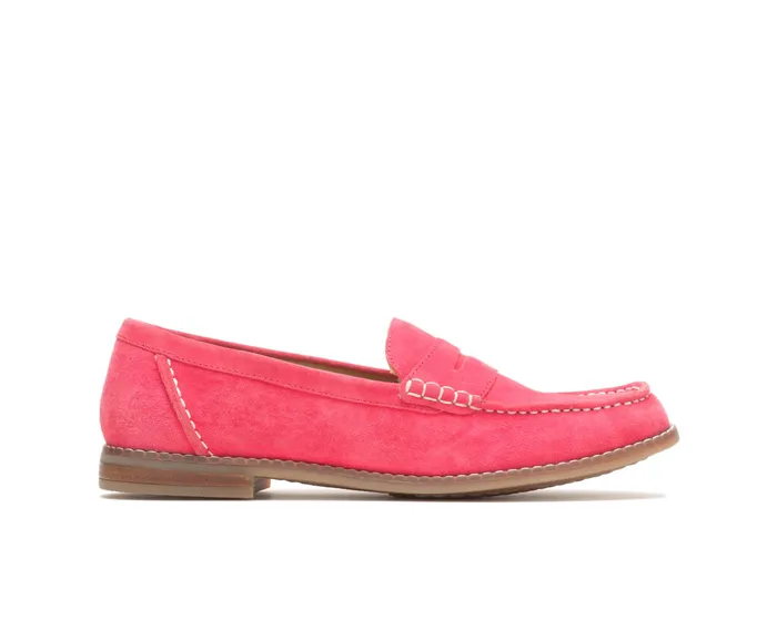 Women Loafers Hush Puppies Wren Loafer Soft Red Suede