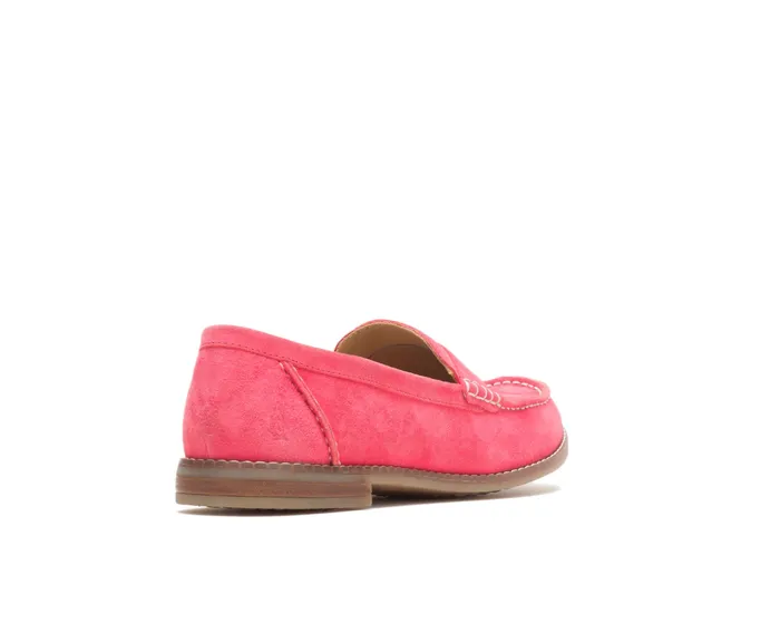 Women Loafers Hush Puppies Wren Loafer Soft Red Suede