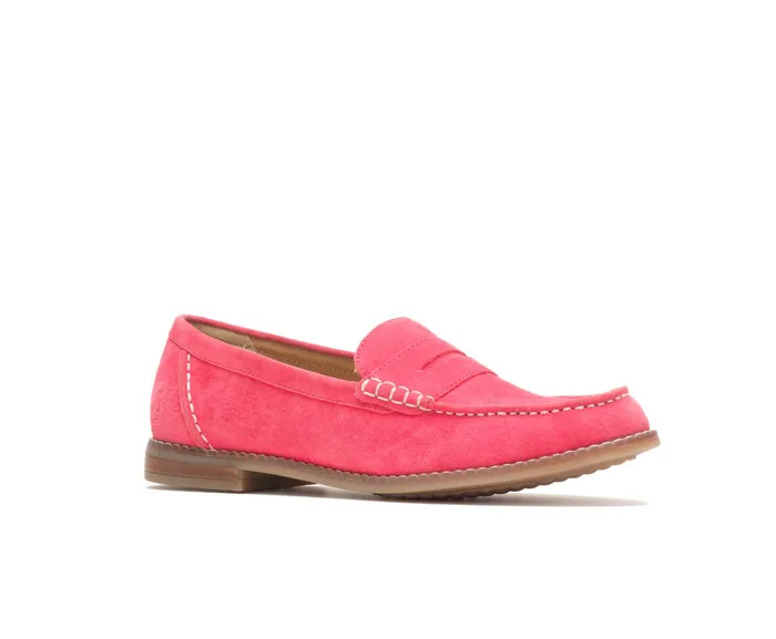 Women Loafers Hush Puppies Wren Loafer Soft Red Suede