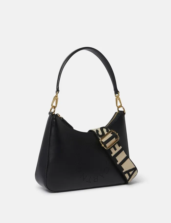 Women Logo Crossbody Shoulder Bag Black Stella McCartney Mini Bags And Clutches Women Logo Crossbody Shoulder Bag Black Stella McCartney Mini Bags And Clutches