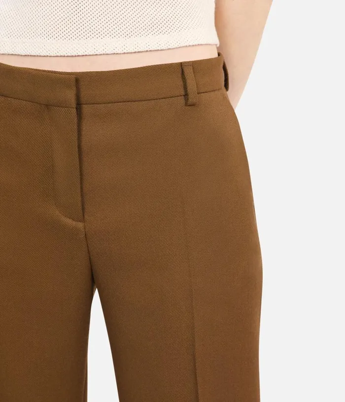Women Loosefitting Brown Suit Trousers THE KOOPLES Blazers and Suits