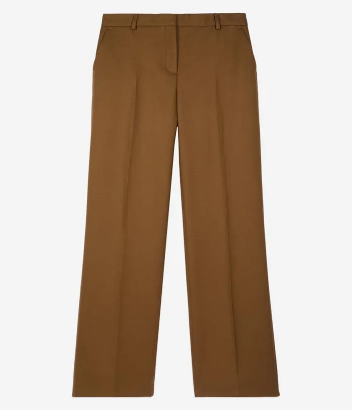 Women Loosefitting Brown Suit Trousers THE KOOPLES Blazers and Suits