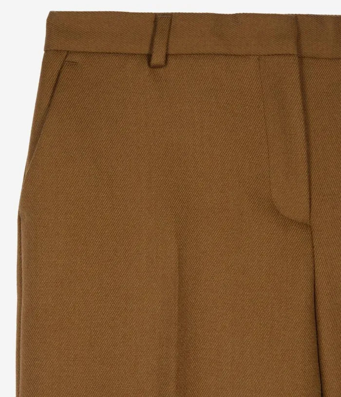 Women Loosefitting Brown Suit Trousers THE KOOPLES Blazers and Suits
