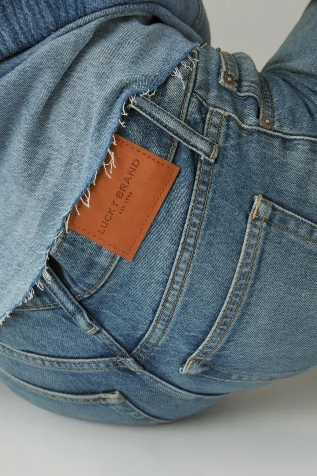Women Lucky Brand Jeans High Rise Drew Mom Starlet Dest