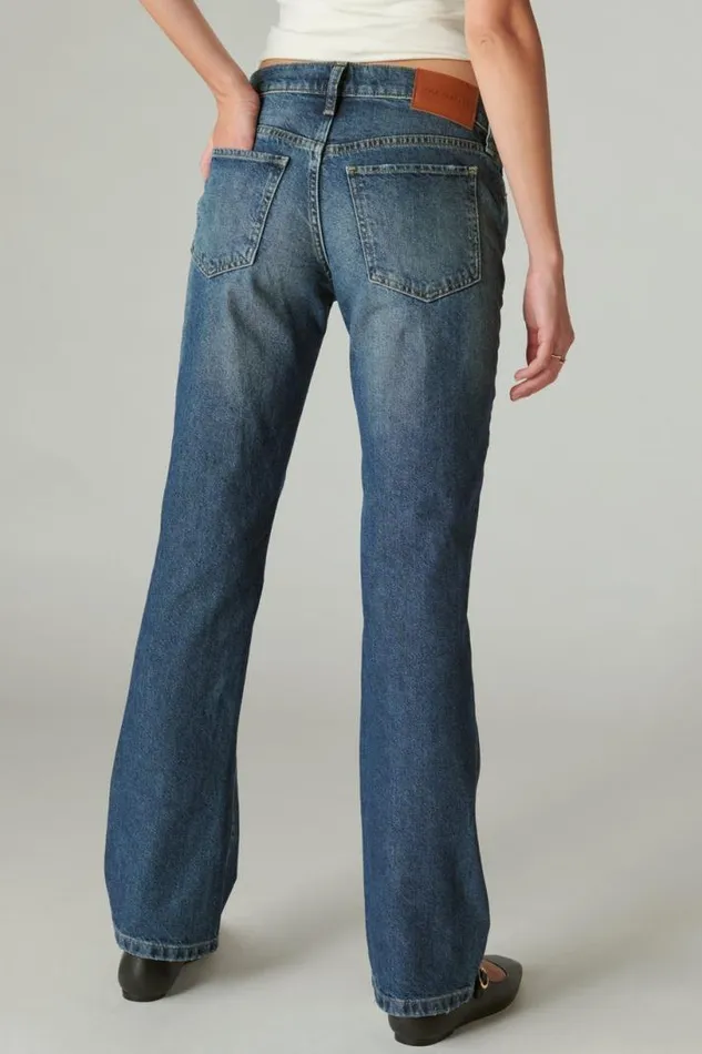 Women Lucky Brand Jeans Knd Easy Rider Boot Sunset Road