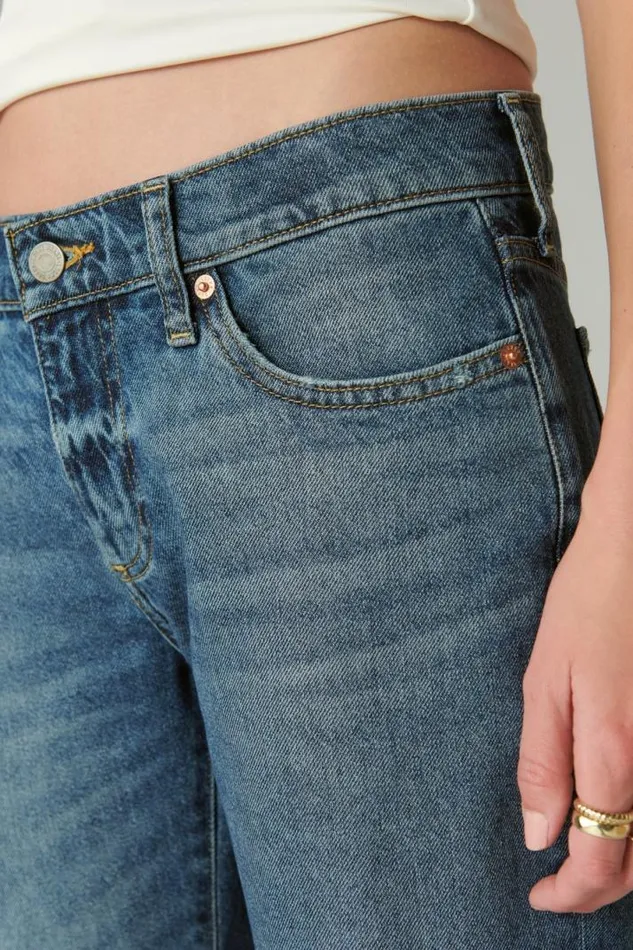 Women Lucky Brand Jeans Knd Easy Rider Boot Sunset Road