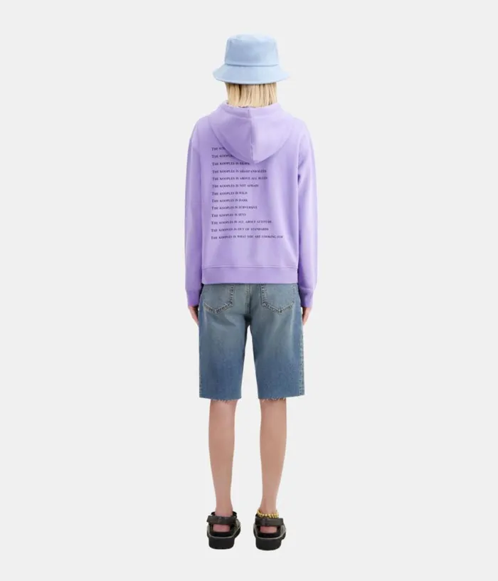 Women Mauve What Is Hoodie THE KOOPLES Sweatshirts