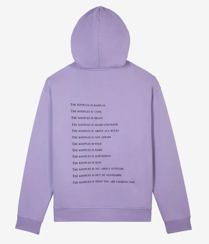 Women Mauve What Is Hoodie THE KOOPLES Sweatshirts