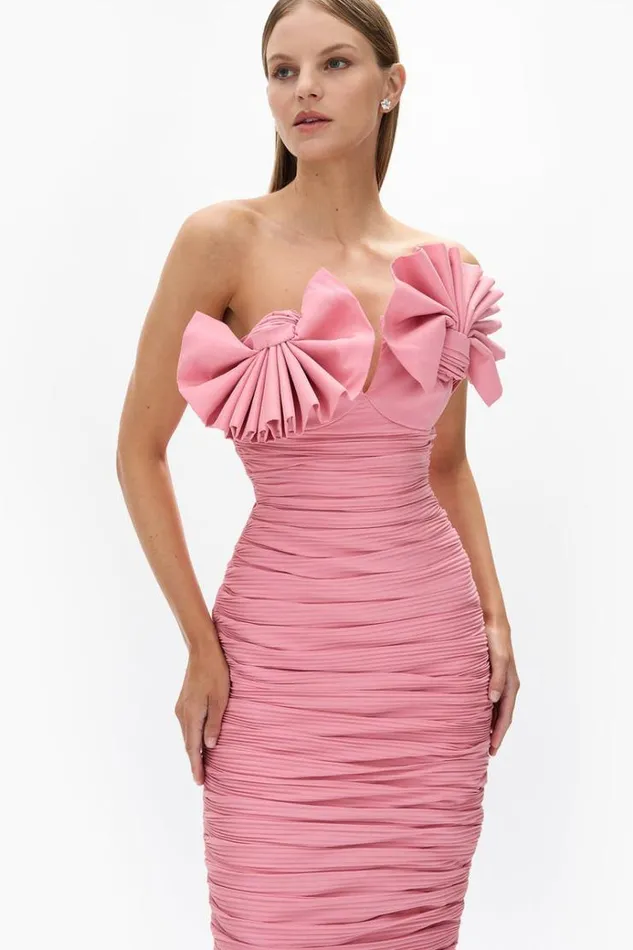 Women Maxi Dresses Rachel Gilbert Jensen Gown Peony