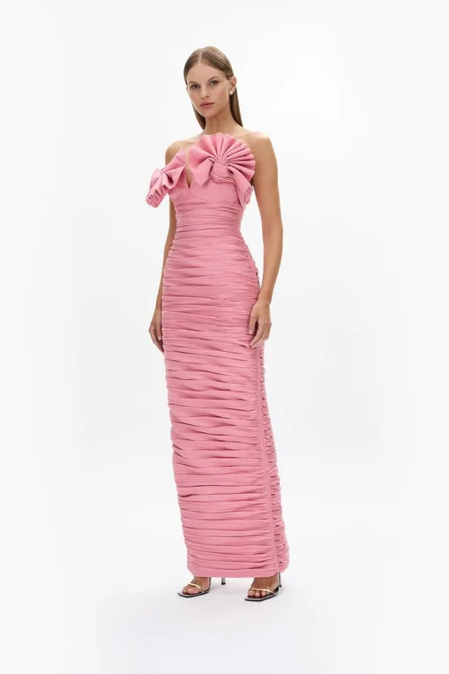 Women Maxi Dresses Rachel Gilbert Jensen Gown Peony