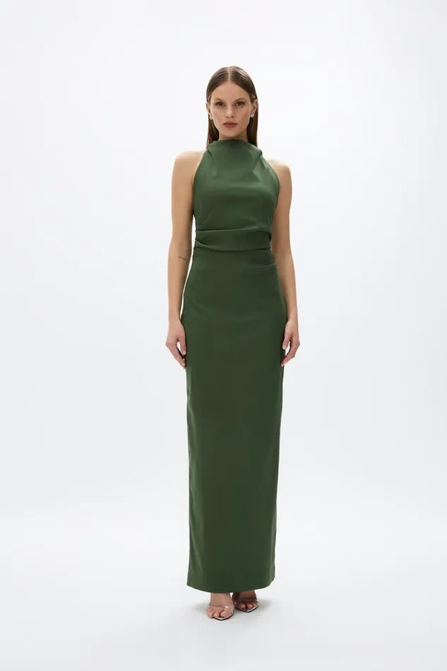 Women Maxi Dresses Rachel Gilbert Lottie Gown Forrest
