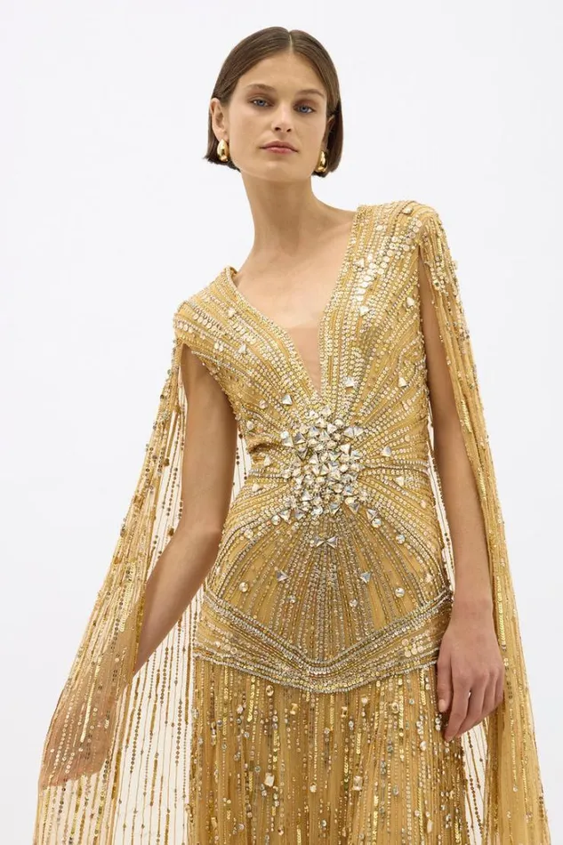 Women Maxi Dresses Rachel Gilbert TAO GOWN