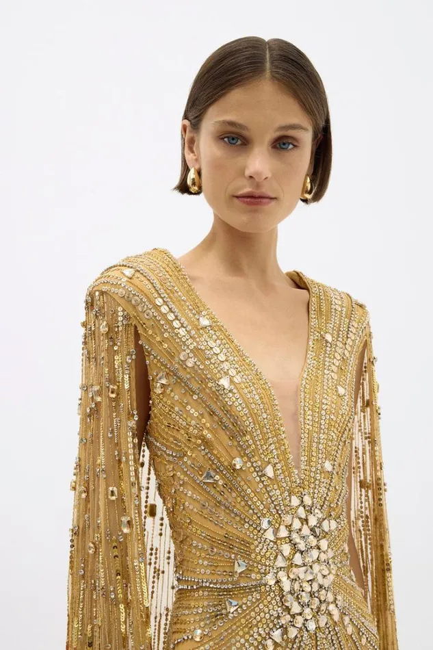 Women Maxi Dresses Rachel Gilbert TAO GOWN
