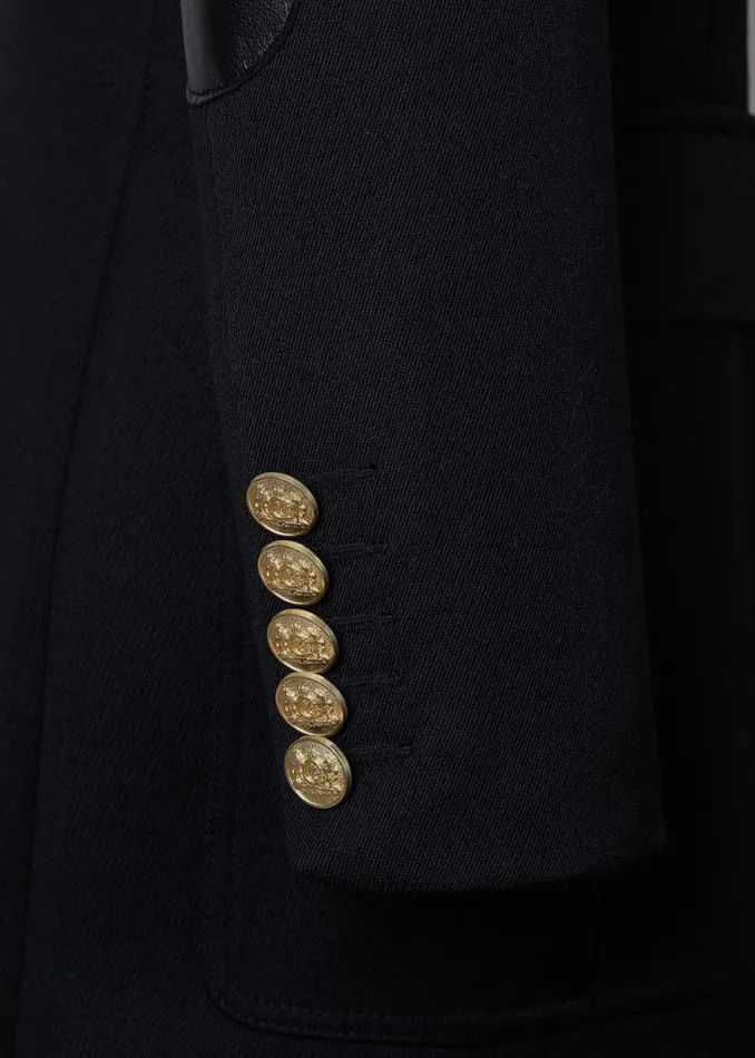 Women Mayfair Blazer Black Twill Holland Cooper Tailoring