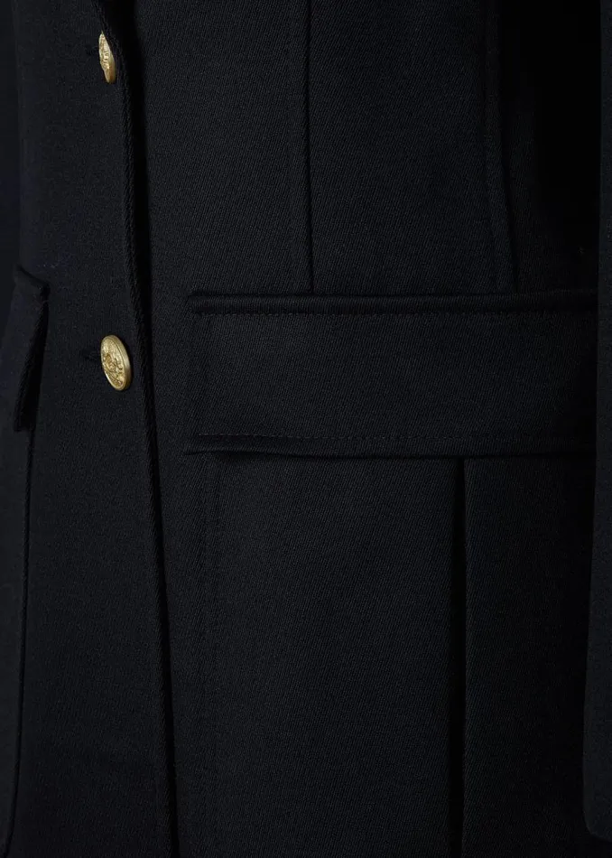 Women Mayfair Blazer Black Twill Holland Cooper Tailoring