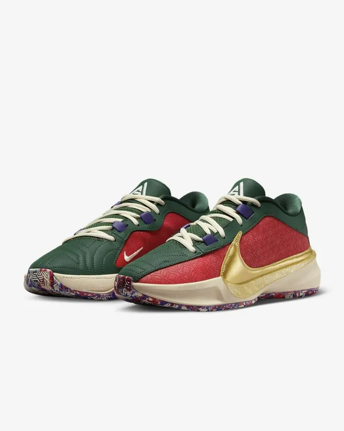 WomenMen Nike All Shoes Freak 5 039Loyalty039 Gym Redfircourt Purplemetallic Gold