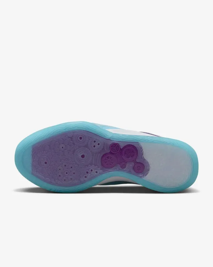 WomenMen Nike All Shoes KD16 Deep Royalmetallic Silverhyper Royalvivid Purple