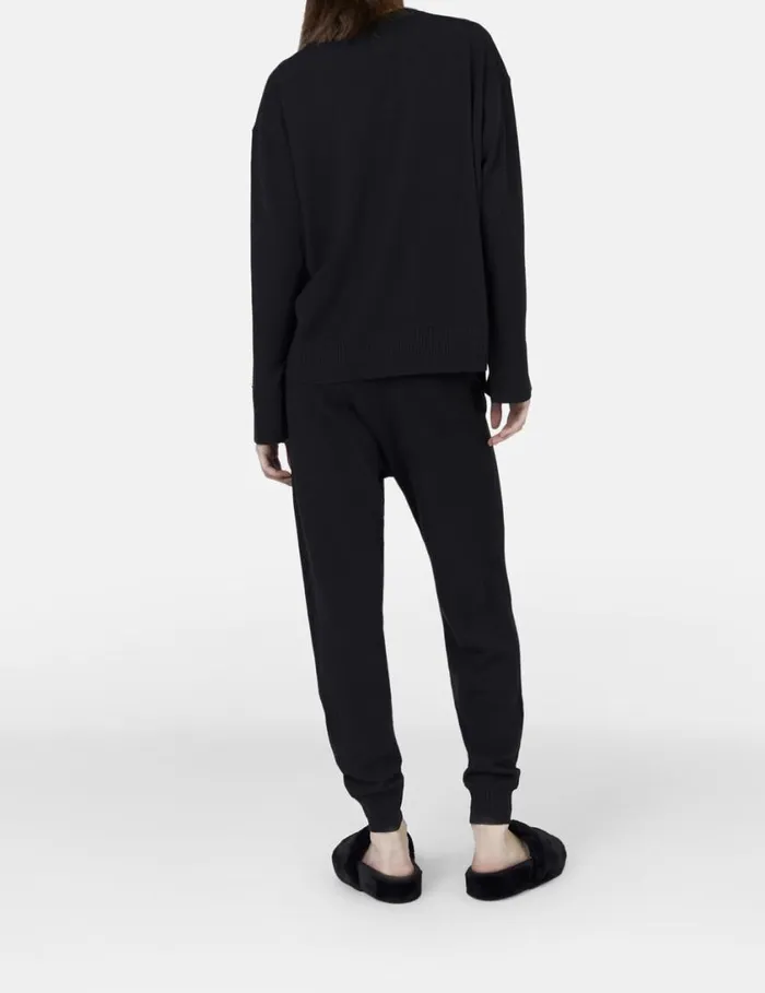 Women MidRise Tapered Sweatpants Black Stella McCartney Pants And Shorts Women MidRise Tapered Sweatpants Black Stella McCartney Pants And Shorts