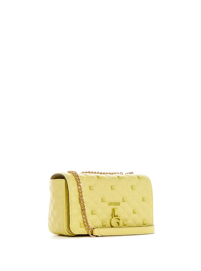 Women Mini Bags GUESS Lime Rue Rose Mini Crossbody Bag Women Mini Bags GUESS Lime Rue Rose Mini Crossbody Bag