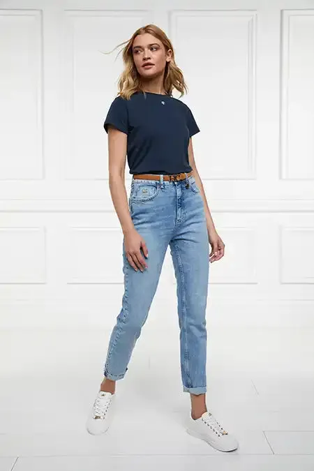 Women Monogram Tee Ink Navy Holland Cooper Tees