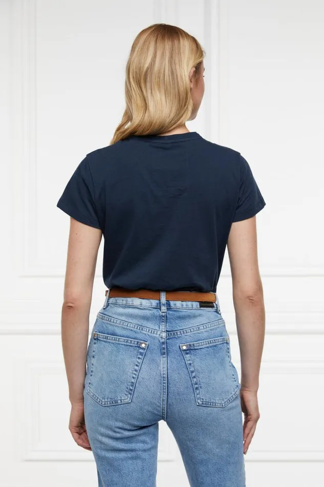 Women Monogram Tee Ink Navy Holland Cooper Tees