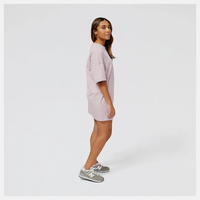 Women NB Athletics Nature State Short Sleeve Tee Violet Shadow New Balance Shirts Women NB Athletics Nature State Short Sleeve Tee Violet Shadow New Balance Shirts