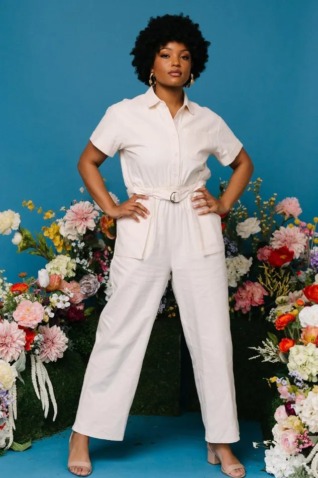 Women Newport Jumpsuit Cream Baltic Born Jumpsuits and Rompers