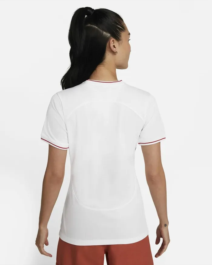 Women Nike All Clothing Trkiye 202223 Stadium Home Whiteuniversity Reduniversity Red