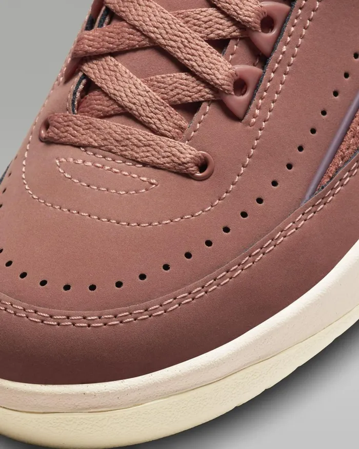 Women Nike All Shoes Air Jordan 2 Retro Low Sky J Orangesky J Mauveguava Icevarsity Red