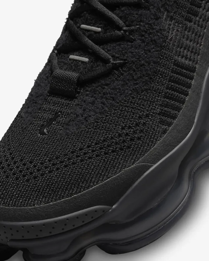 Women Nike All Shoes Air Max Scorpion Flyknit Blackblackblackanthracite