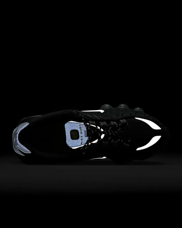 Women Nike All Shoes Shox TL Blackiron Greyhigh Voltagemetallic Silver