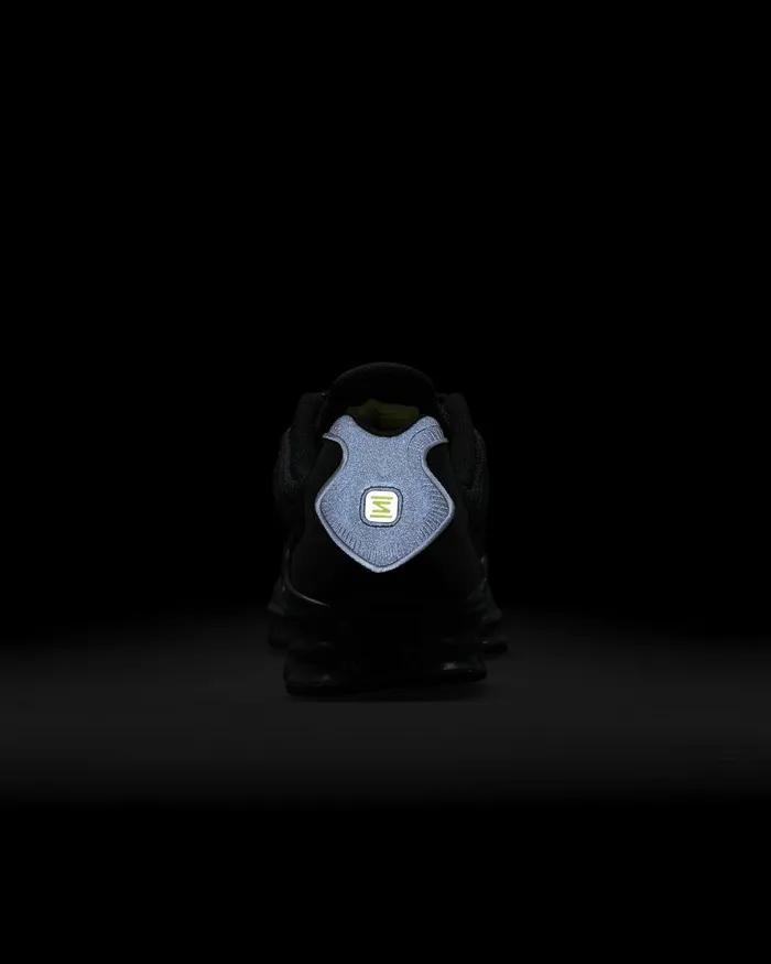 Women Nike All Shoes Shox TL Blackiron Greyhigh Voltagemetallic Silver